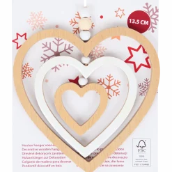 Houten kersthanger < Action Hot