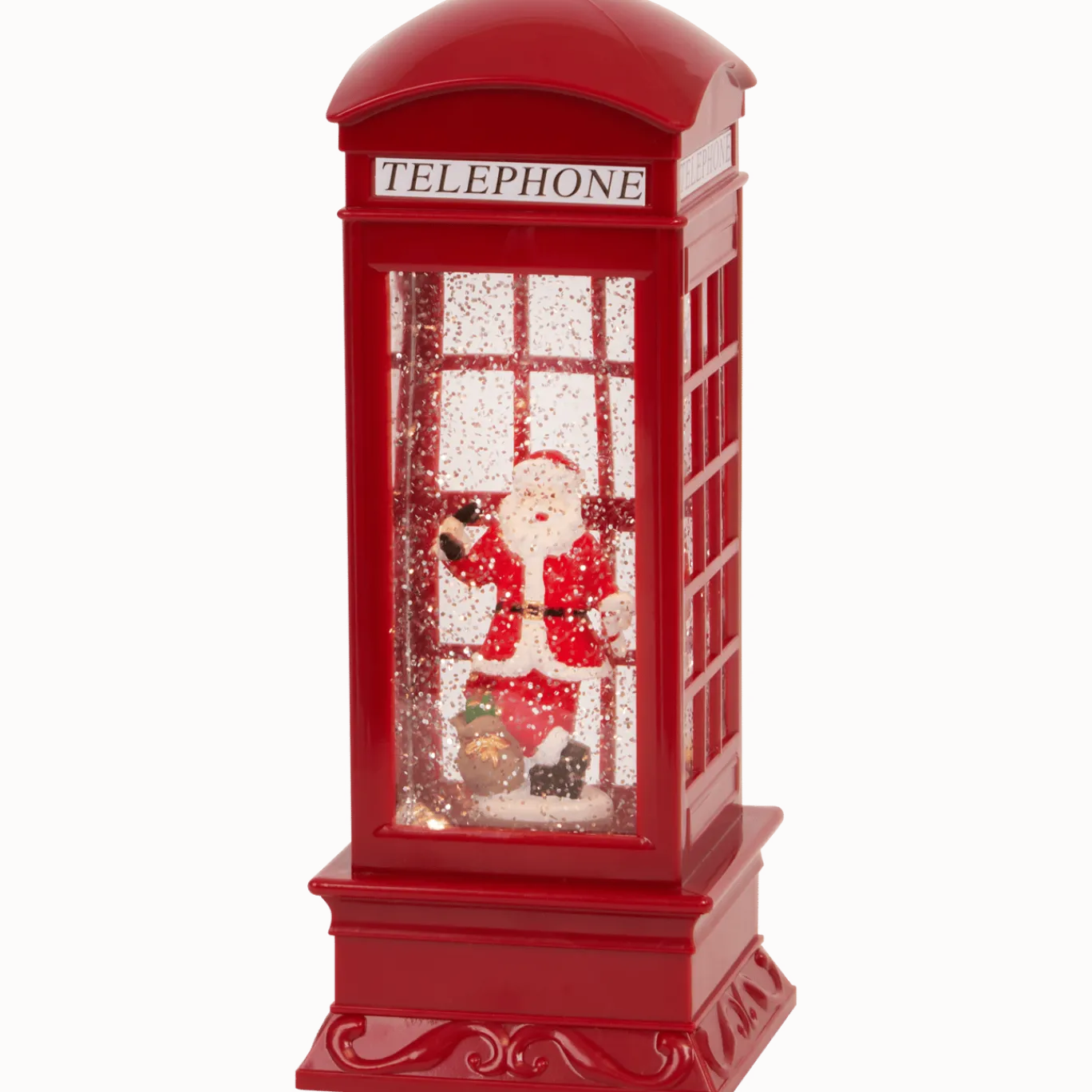 Kersttelefooncel met licht en glitters < Action Online
