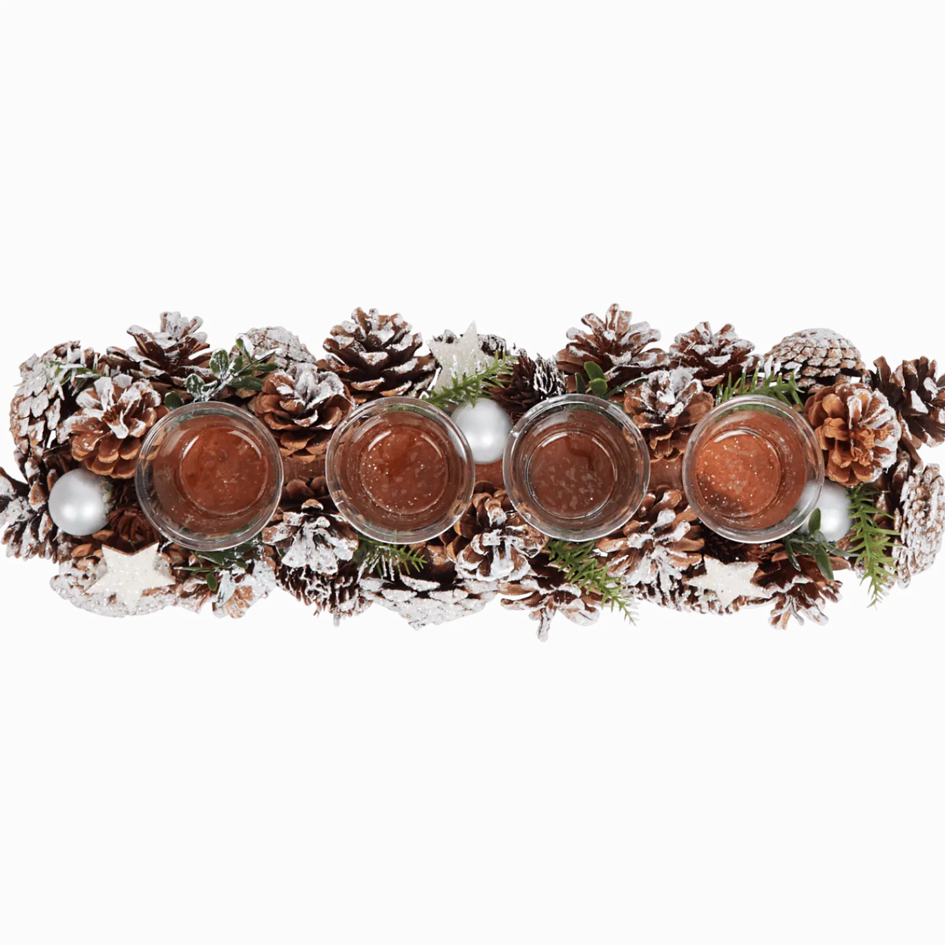 Kerst waxinelichthouder < Action Sale