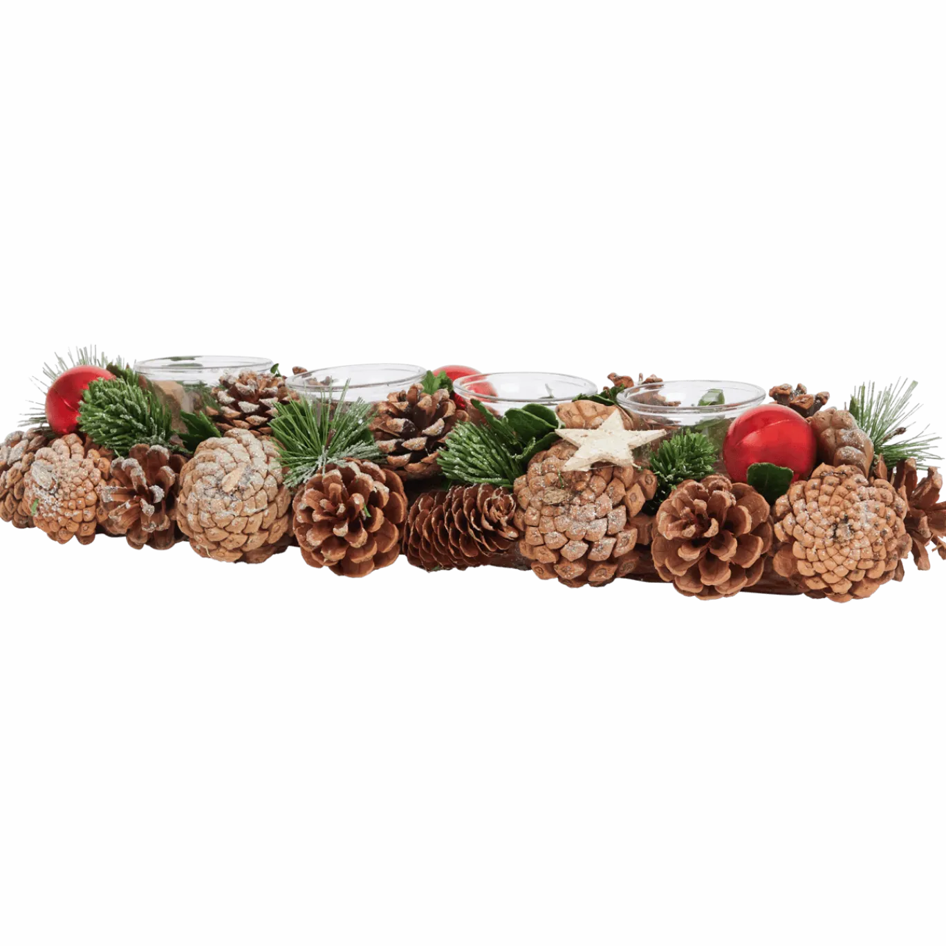 Kerst waxinelichthouder < Action Sale