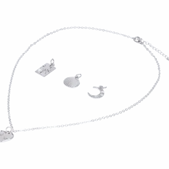 Ketting met verwisselbare hangers < Action New