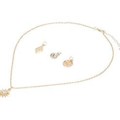 Ketting met verwisselbare hangers < Action New
