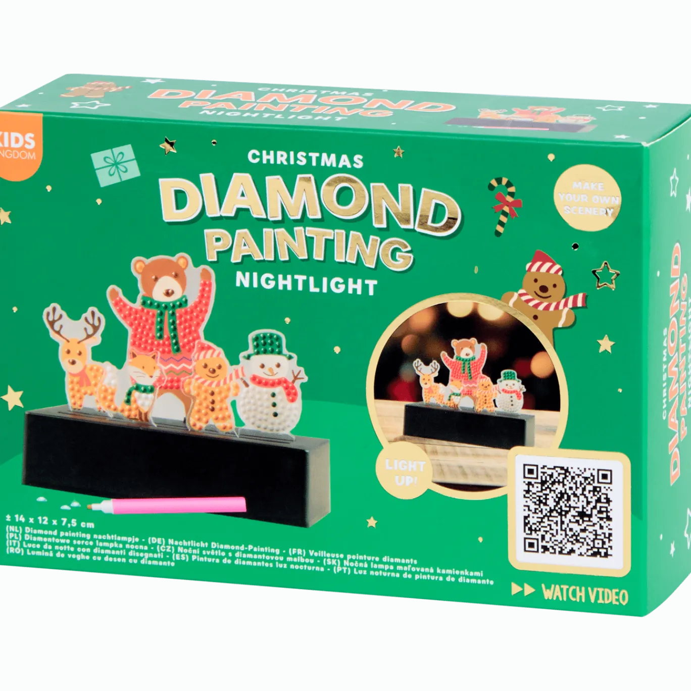 Kids Kingdom diamond painting kerstnachtlampje < Action Best