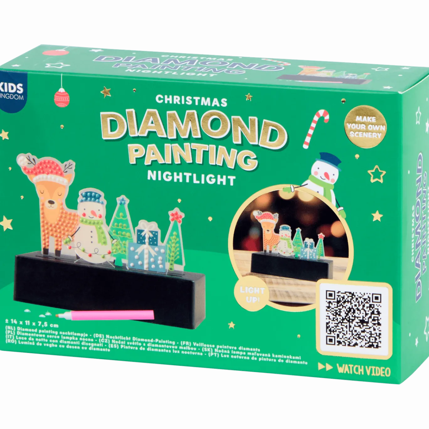 Kids Kingdom diamond painting kerstnachtlampje < Action Best