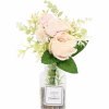 Kunstbloemen in glazen fles < Action Clearance