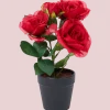 Kunstroos in pot < Action Sale