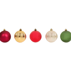 Kunststof kerstballen < Action New