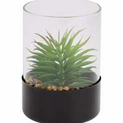 Kunstvetplant in glazenpot < Action Online