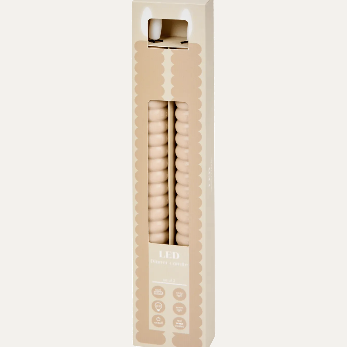 Led-dinerkaarsen < Action Outlet
