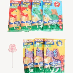 Lolly's met dip < Action