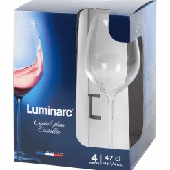 Luminarc kristallen wijnglazen < Action New