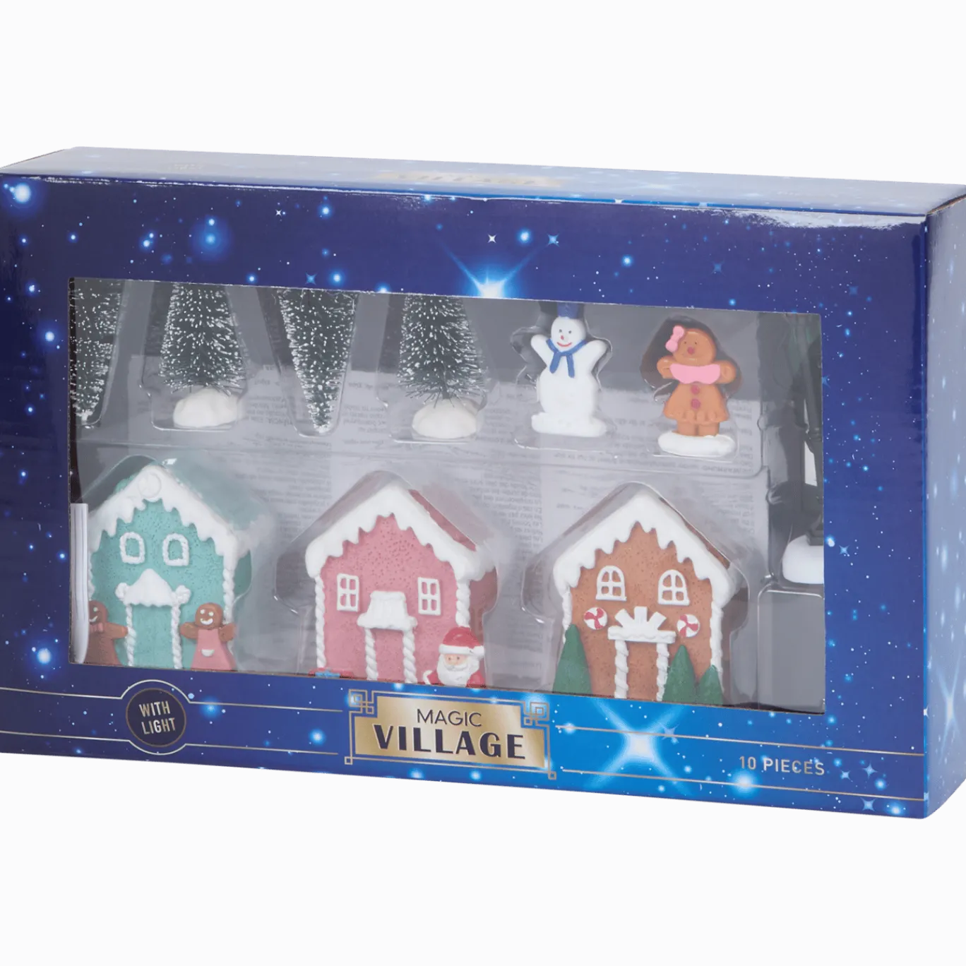 kerstdorp met verlichting < Magic Village Best