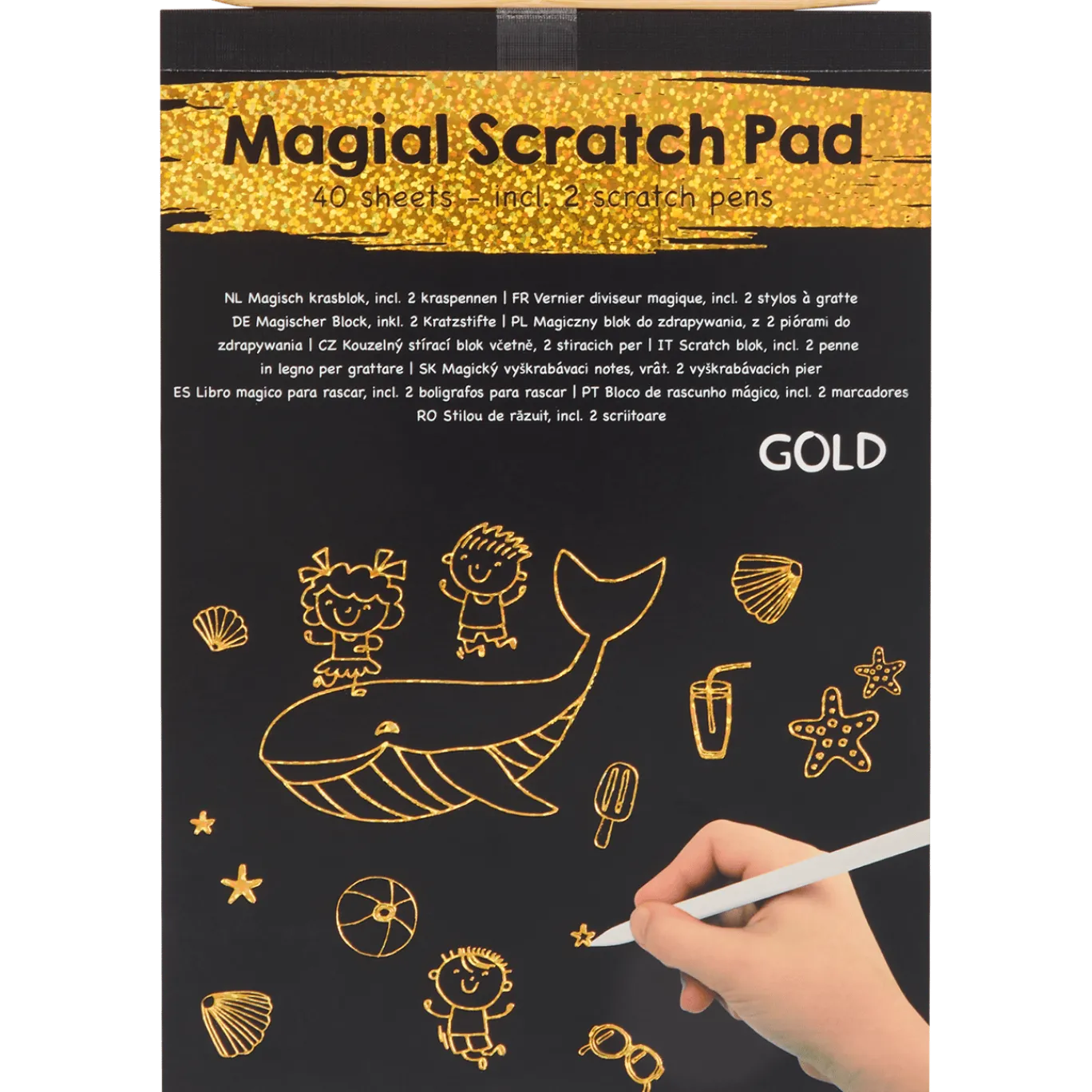 Magisch krasblok A5 < Action New