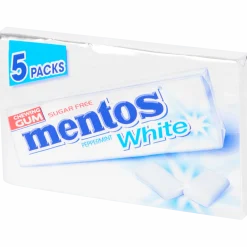 White kauwgom Peppermint < Mentos Online