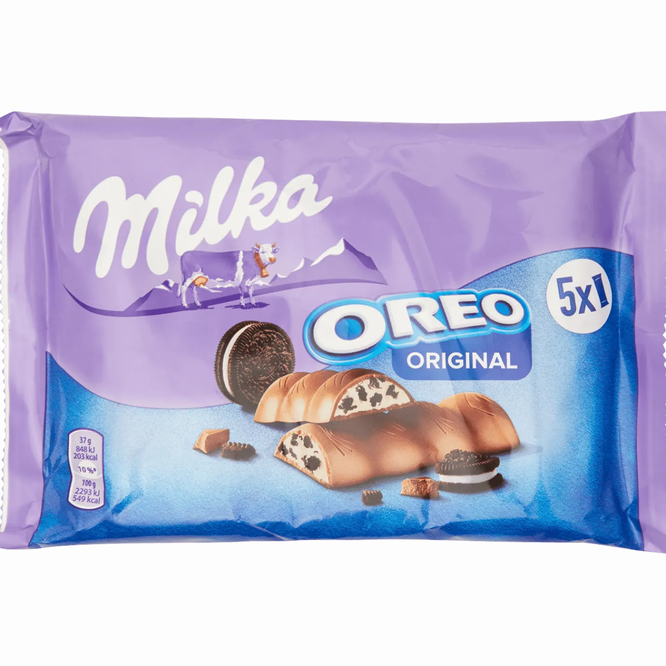 Oreo chocoladerepen < Milka