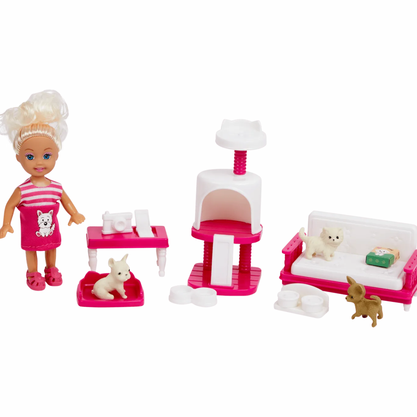Mini-pop met accessoires < Action Sale