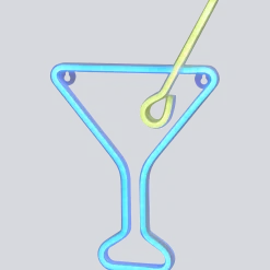 Neon wandlamp < Action Online