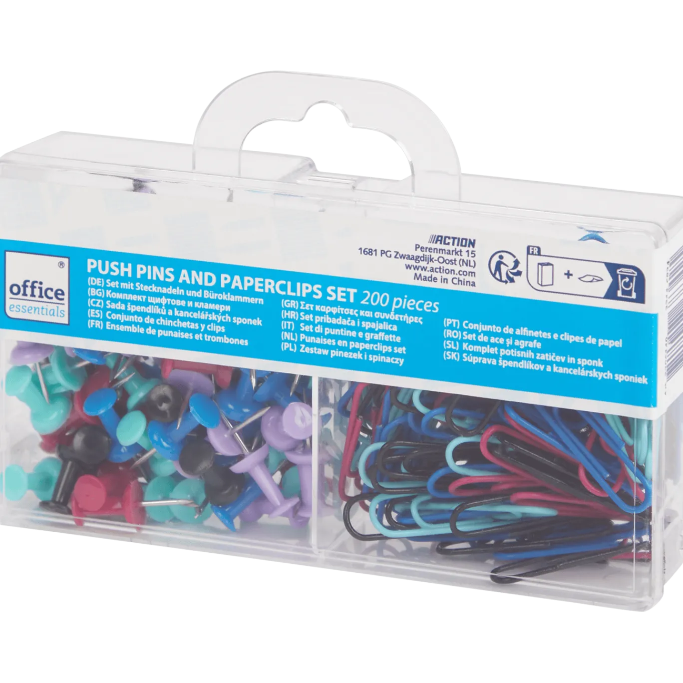 punaise- en paperclipset < Office Essentials Online
