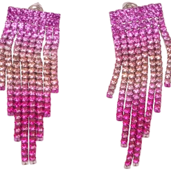 Oorbellen met glittersteentjes < Action Clearance