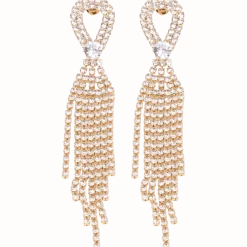 Oorbellen met glittersteentjes < Action Clearance