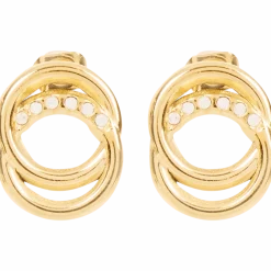 Oorbellen met Swarovski-kristallen < Action Outlet