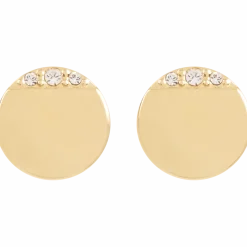 Oorbellen met Swarovski-kristallen < Action Outlet