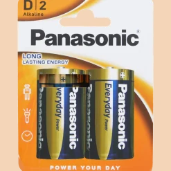 batterijen D < Panasonic New