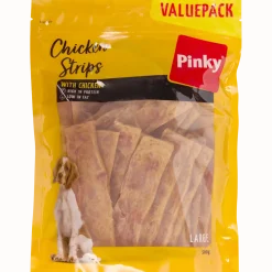 Pinky hondensnacks Chicken Strips < Action Discount