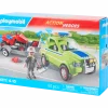 Action Heroes voertuig groenbeheer met grasmaaier < Playmobil Online