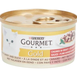 Gourmet Gold kattenvoer Kalkoen & Eend < Purina Sale