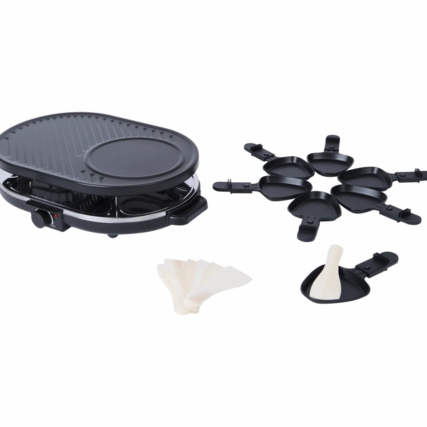 Raclette- en gourmetset < Action Hot