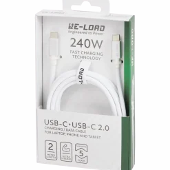 snelle laad- en datakabel USB-C naar USB-C 2.0 < Re-load Best