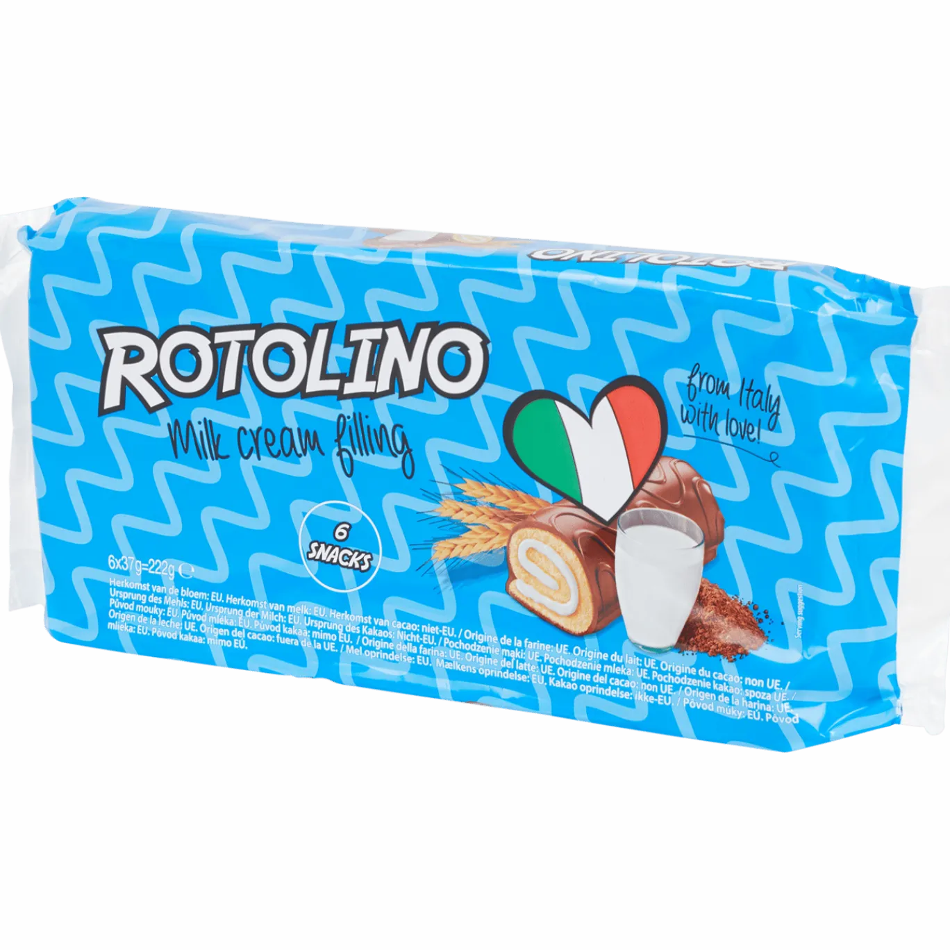 Rotolino met melkcrèmevulling < Action Hot
