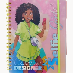 Selfie Girls Creative Designer kleurboek < Action Best