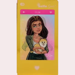 Selfie Girls smartphone notitieblokje < Action Clearance