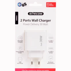 2-poorts snellader < Sitecom Best