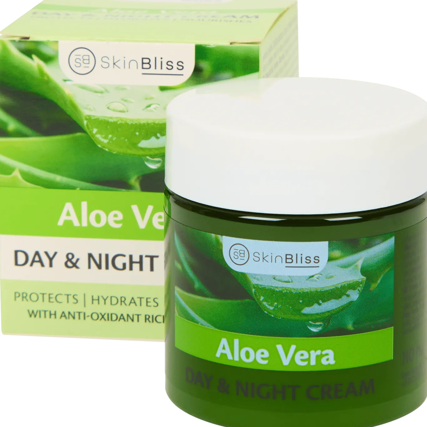 Skin Bliss dag- en nachtcrème Aloë Vera < Action Online