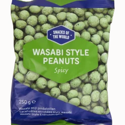 Snacks of the World wasabistijl pinda's < Action Hot