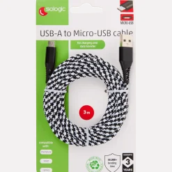 Sologic laad- en datakabel micro-USB < Action Discount