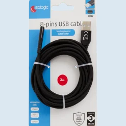 Sologic laad- en datakabel 8-pins < Action Clearance