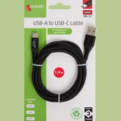 Sologic laad- en datakabel USB-C < Action Outlet