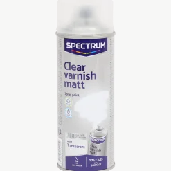 blanke lak matte spuitverf transparant < Spectrum Online