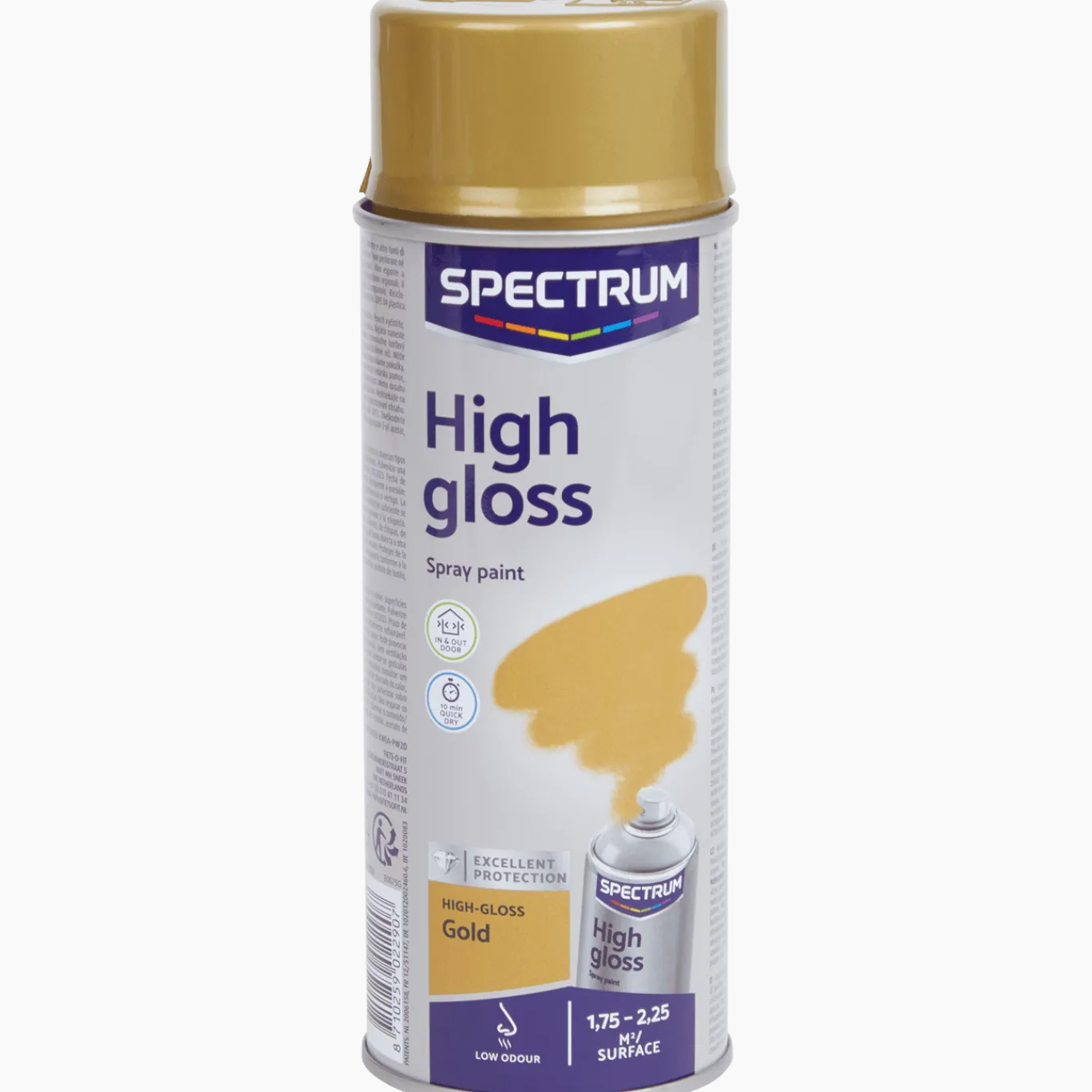 hoogglans spuitverf goud < Spectrum Best