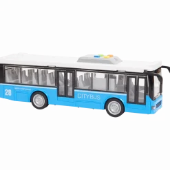 Speelgoed-stadsbus met geluid < Action Sale