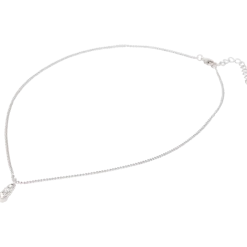 Stalen ketting met Swarovski-kristallen < Action Clearance