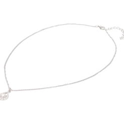 Stalen ketting met Swarovski-kristallen < Action Clearance