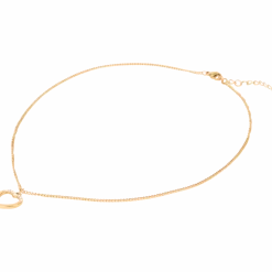 Stalen ketting met Swarovski-kristallen < Action Clearance