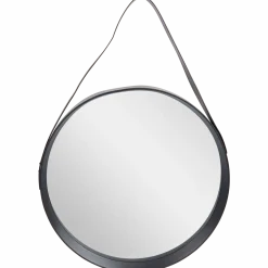 spiegel met lederlook hengsel < Studio Home Clearance
