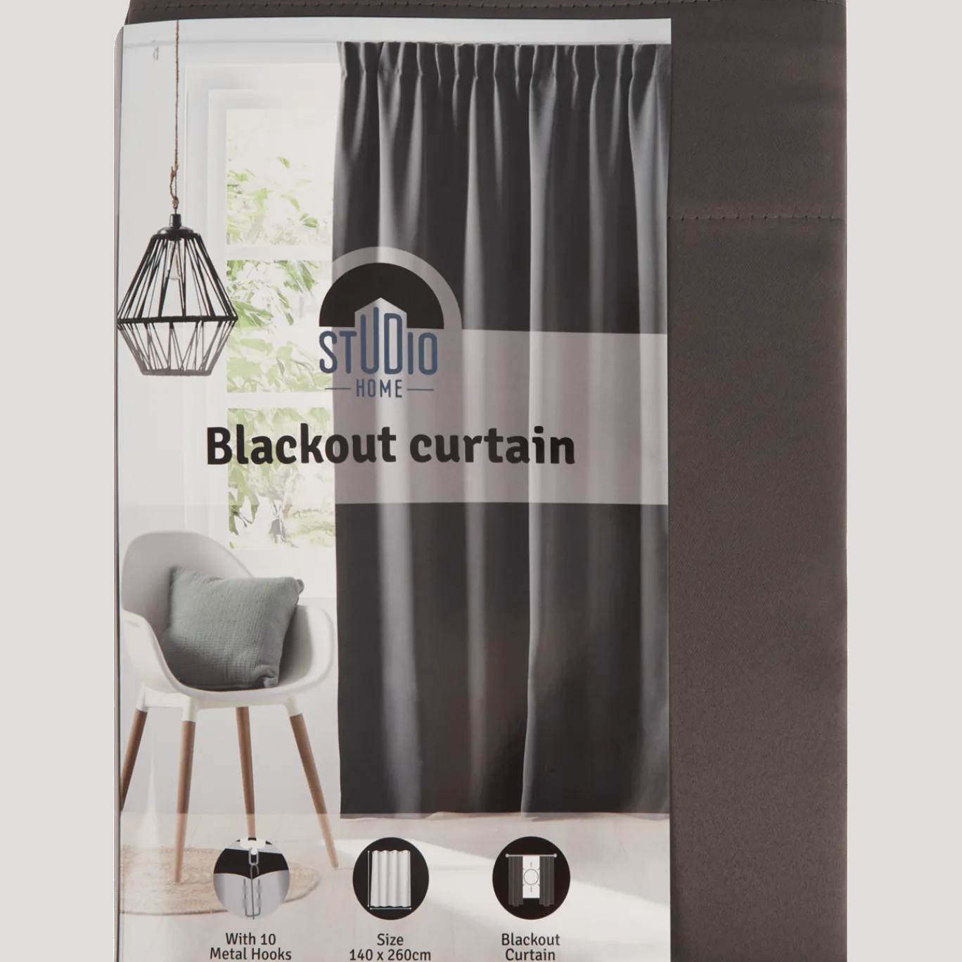 verduisterend kant-en-klaar gordijn < Studio Home Clearance