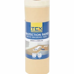 afplaktape met papier < TCX Outlet